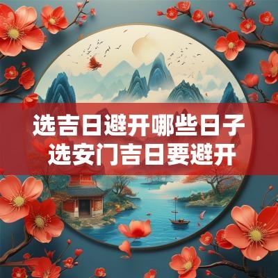 选吉日避开哪些日子 选安门吉日要避开哪些 选吉日避开哪些日子 选安门吉日要避开哪些