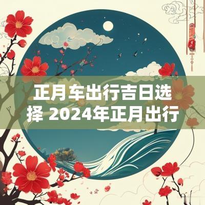 正月车出行吉日选择 2025年正月出行吉日有哪些日子