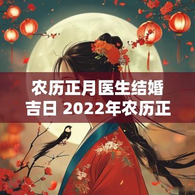 农历正月医生结婚吉日 2025年农历正月十三是结婚吉日吗