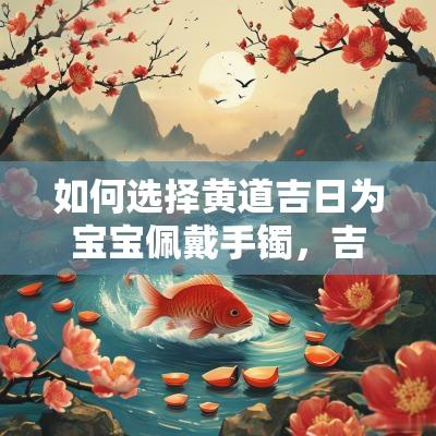 如何选择黄道吉日为宝宝佩戴手镯，吉日的重要性