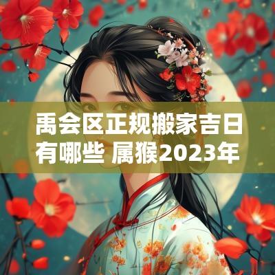 禹会区正规搬家吉日有哪些 属猴2025年11搬家吉日有哪些