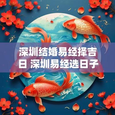 深圳结婚易经择吉日 深圳易经选日子 深圳结婚易经择吉日 深圳易经选日子