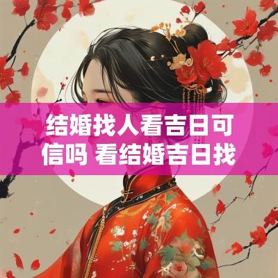 结婚找人看吉日可信吗 看结婚吉日找谁看