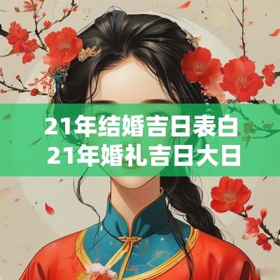 21年结婚吉日表白 21年婚礼吉日大日子