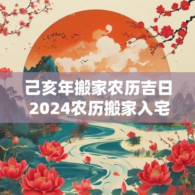 己亥年搬家农历吉日 2025农历搬家入宅黄道吉日
