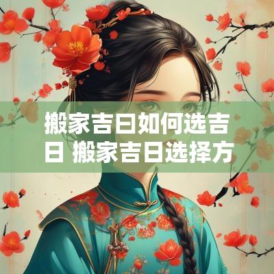 搬家吉曰如何选吉日 搬家吉日选择方法