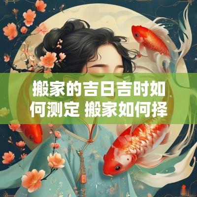 搬家的吉日吉时如何测定 搬家如何择吉日和时辰