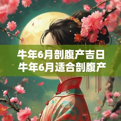 蛇年6月剖腹产吉日 蛇年6月适合剖腹产的日子
