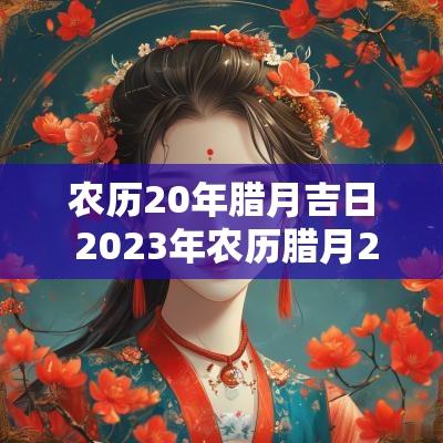 农历20年腊月吉日 2025年农历腊月20是黄道吉日吗