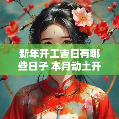新年开工吉日有哪些日子 本月动土开工吉日有哪些