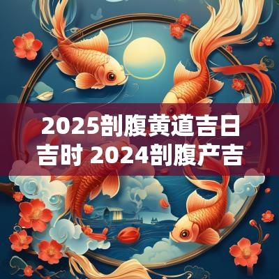 2025剖腹黄道吉日吉时 2025剖腹产吉日时辰一览表