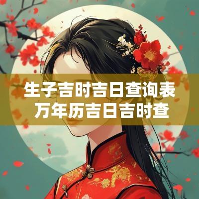 生子吉时吉日查询表 万年历吉日吉时查询生子