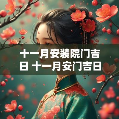 十一月安装院门吉日 十一月安门吉日