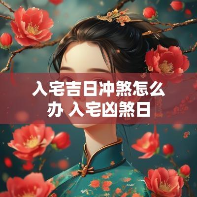 入宅吉日冲煞怎么办 入宅凶煞日