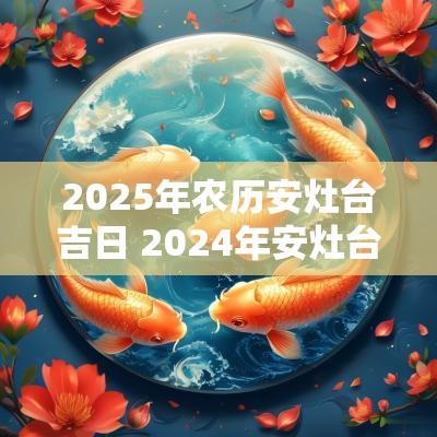 2025年农历安灶台吉日 2025年安灶台吉日一览表