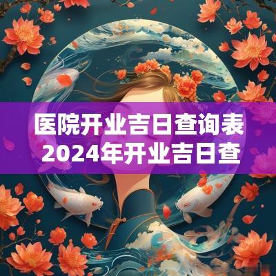 医院开业吉日查询表 2025年开业吉日查询表