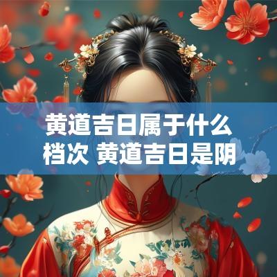 黄道吉日属于什么档次 黄道吉日是阴历还是阳历