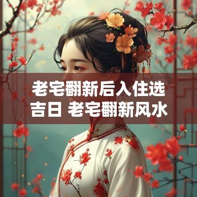 老宅翻新后入住选吉日 老宅翻新风水讲究