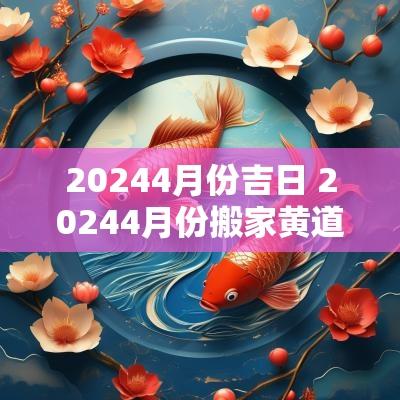 20254月份吉日 20254月份搬家黄道吉日
