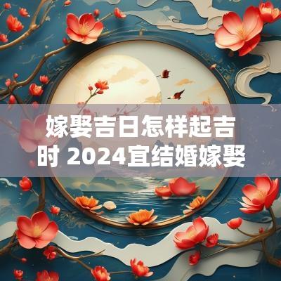 嫁娶吉日怎样起吉时 2025宜结婚嫁娶的黄道吉日