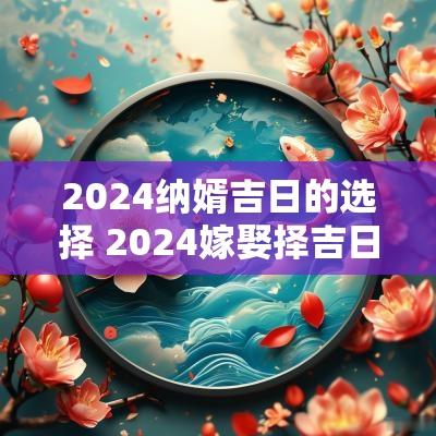 2025纳婿吉日的选择 2025嫁娶择吉日的正确方法