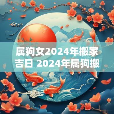 属狗女2025年搬家吉日 2025年属狗搬家最旺的日子