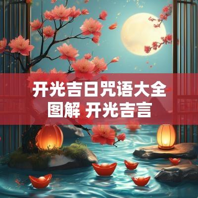 开光吉日咒语大全图解 开光吉言