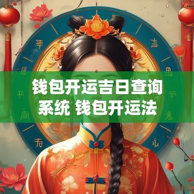 钱包开运吉日查询系统 钱包开运法
