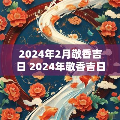 2025年2月敬香吉日 2025年敬香吉日一览表