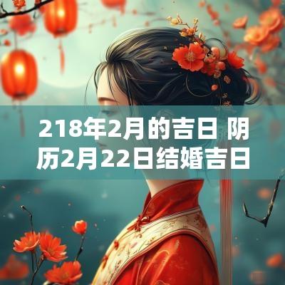 218年2月的吉日 阴历2月22日结婚吉日