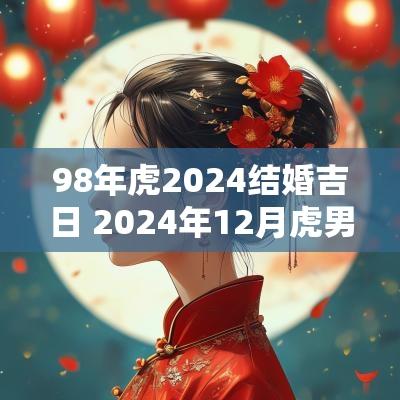 98年虎2025结婚吉日 2025年12月虎男蛇女结婚黄道吉日