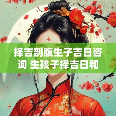 择吉剖腹生子吉日咨询 生孩子择吉日和时辰