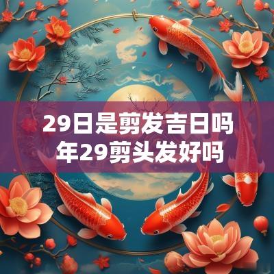 29日是剪发吉日吗 年29剪头发好吗
