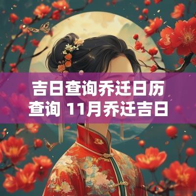 吉日查询乔迁日历查询 11月乔迁吉日查询