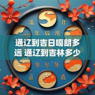 通辽到吉日嘎朗多远 通辽到吉林多少公里?