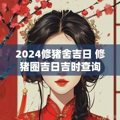 2025修猪舍吉日 修猪圈吉日吉时查询