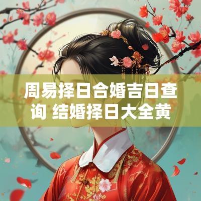 周易择日合婚吉日查询 结婚择日大全黄道吉日查询