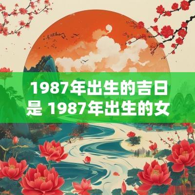 1987年出生的吉日是 1987年出生的女人几月出生最好