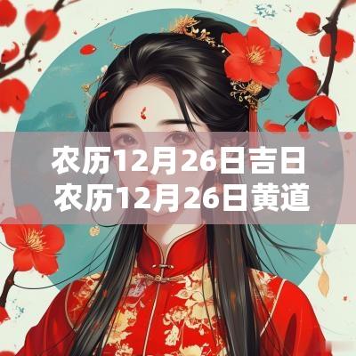 农历12月26日吉日 农历12月26日黄道吉日查询2025