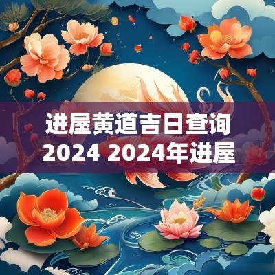 进屋黄道吉日查询2025 2025年进屋黄道吉日查询