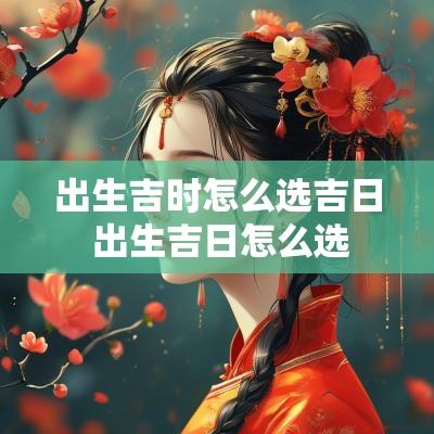 出生吉时怎么选吉日 出生吉日怎么选