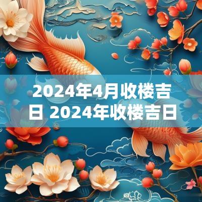2025年4月收楼吉日 2025年收楼吉日查询