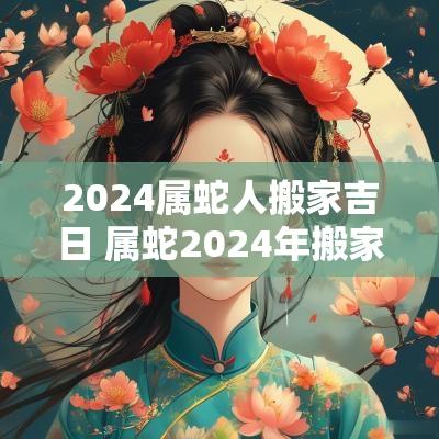 2025属蛇人搬家吉日 属蛇2025年搬家吉日