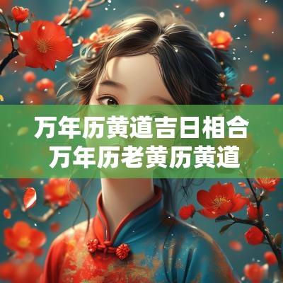 万年历黄道吉日相合 万年历老黄历黄道吉日2025年下载