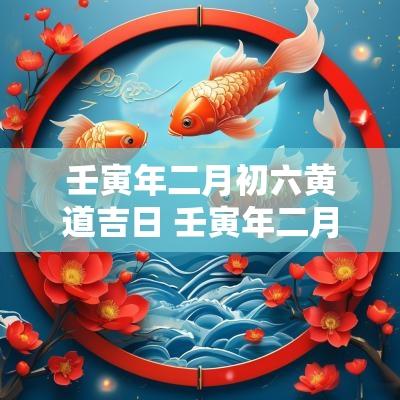 壬寅年二月初六黄道吉日 壬寅年二月廿六日