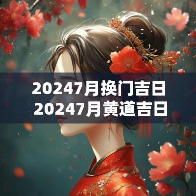 20257月换门吉日 20257月黄道吉日查询