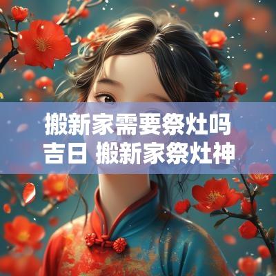 搬新家需要祭灶吗吉日 搬新家祭灶神的正确方法
