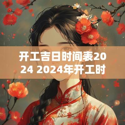 开工吉日时间表2025 2025年开工时间黄道吉日