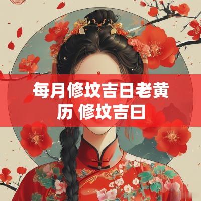 每月修坟吉日老黄历 修坟吉曰
