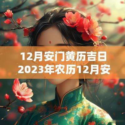 12月安门黄历吉日 2025年农历12月安门黄道吉日